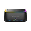 Conceptronic DONN36B 2-Bay SATA HDD/SSD docking station, USB 3.0, 2x USB-A, μαύρο