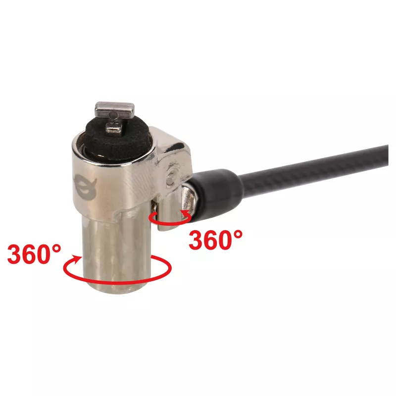 Conceptronic NBT Κλείδωμα Notebook με Κλειδί Standard 1,80m
