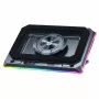 Conceptronic THYIA03B Βάση ψύξης laptop USB-C με θήκη smartphone, RGB, 12V