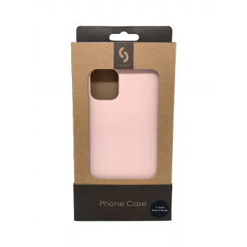 Connect Apple iPhone 11 Pro Max Soft Θήκη με Κάλυμμα Βάσης ροζ άμμος