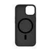 Connect Apple iPhone 15 Υβριδική Θήκη με Μαγνήτη, PC+TPU, Μαύρο
