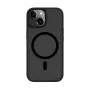 Connect Apple iPhone 15 Υβριδική Θήκη με Μαγνήτη, PC+TPU, Μαύρο