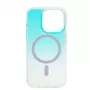 Connect Apple iPhone 15 Διαφανής θήκη με μαγνήτη Gradient Chameleon