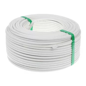 CONOTECH NS100 Trishield Ομοαξονικό καλώδιο 1m Λευκό 75 Ohm Τριπλά θωρακισμένο