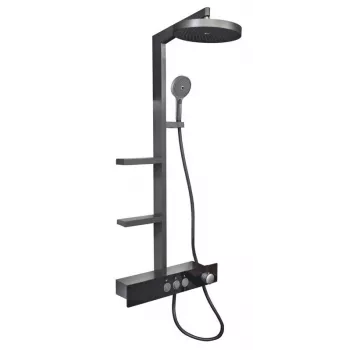 CONTIPRO Σετ ντους DomoLetto Metal Grey