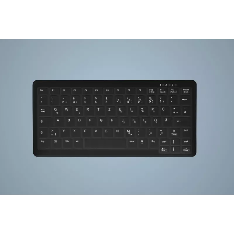 CHERRY AKTIVE KEY Hygiene Mini Notebook Style Keyboard Seale - US - μαύρο (AK-C4110F-U1-B/US)