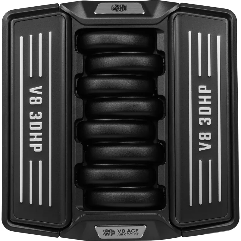 Cooler Master V8 ACE 3DHP CPU Air Cooler, Μαύρο, AMD, 120mm