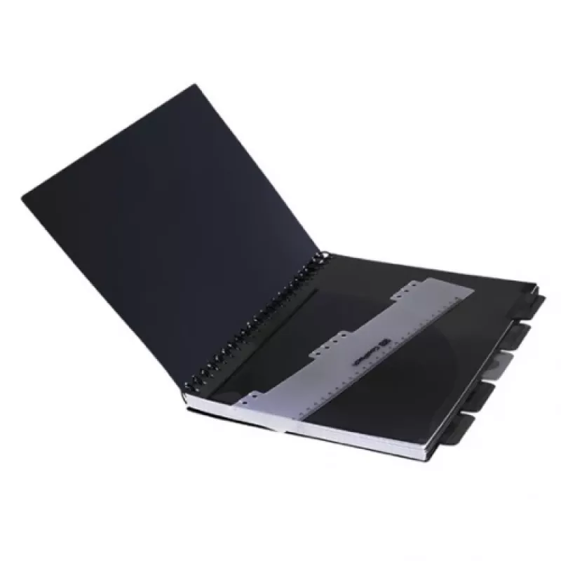 COOLPACK σπειροειδές σημειωματάριο A4 μαύρο