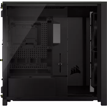 Corsair FRAME 5000D WOOD RS Mid-Tower Κουτί PC, Μαύρο/Καρυδί, E-ATX, ATX, Micro-ATX, Mini-ITX, Χάλυβας/Tempered Glass/Πλαστικό/Ξύλο καρυδιάς, Gaming
