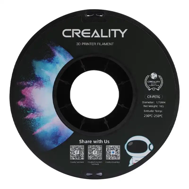 CR-PETG Filament Creality (διάφανο μπλε)