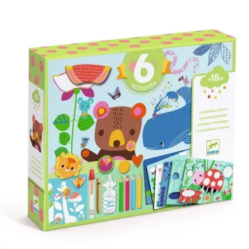 Creative Mouse and Friends Collage Kit από Djeco