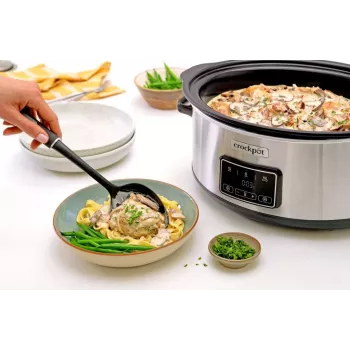 Crock-Pot CSC112X 6,5 Λίτρα Αργοψήστης (Ασημί)