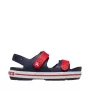 Crocs Crocband Cruiser Παιδικά Σανδάλια Μπλε Ναυτικό/Κόκκινο Μέγεθος 30-31