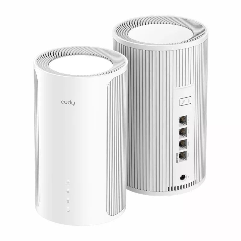 Cudy BE6500 2.5G Mesh Wi-Fi 7 Σύστημα – Συσκευασία 2 τεμ.