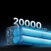 Cuktech CUKP200XGLGR 20000 mAh 100W Power Bank Γκρι