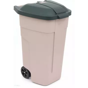 Curver Infinity Rattan Style 110 L Ορθογώνιος κάδος ρούχων σε μπεζ