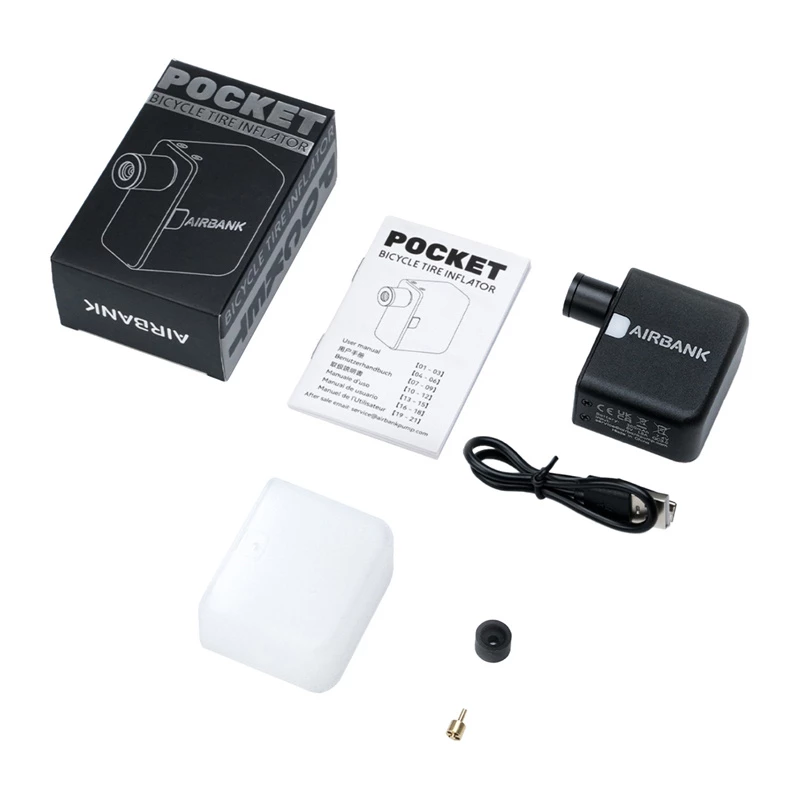 CYCPLUS AS1 POCKET AIRBANK Μίνι Αντλία Ποδηλάτου