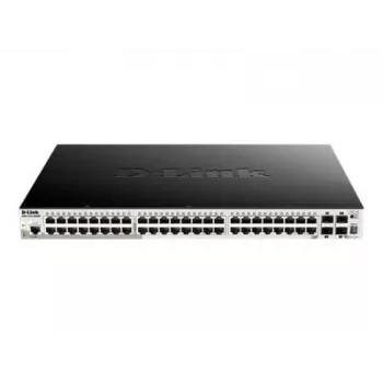 D-Link DGS-1510-52XMP 48-Port Gigabit Stackable Smart Managed PoE+ switch με 4 x 10G SFP+