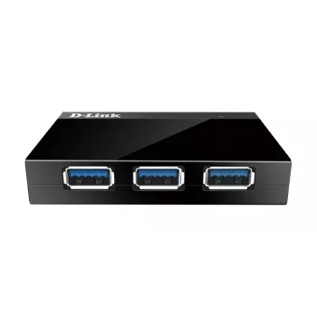 D-Link DUB-1340 4-Port USB 3.0 Hub - μαύρο