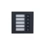 Dahua Technology VTO4202FB-MB5 μονάδα κουδουνιού, 5 κουμπιά, ασημί/μαύρο, IP65, IK07