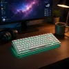 Dark Project ALU81A Terra Nova White μηχανικό πληκτρολόγιο, G3MS Moonstone Switch, US ANSI
