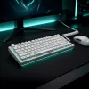 Dark Project ALU81A Terra Nova White μηχανικό πληκτρολόγιο, G3MS Moonstone Switch, US ANSI