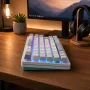 Dark Project ALU87A Daylight Πληκτρολόγιο, G3MS Zircon Switch, RU