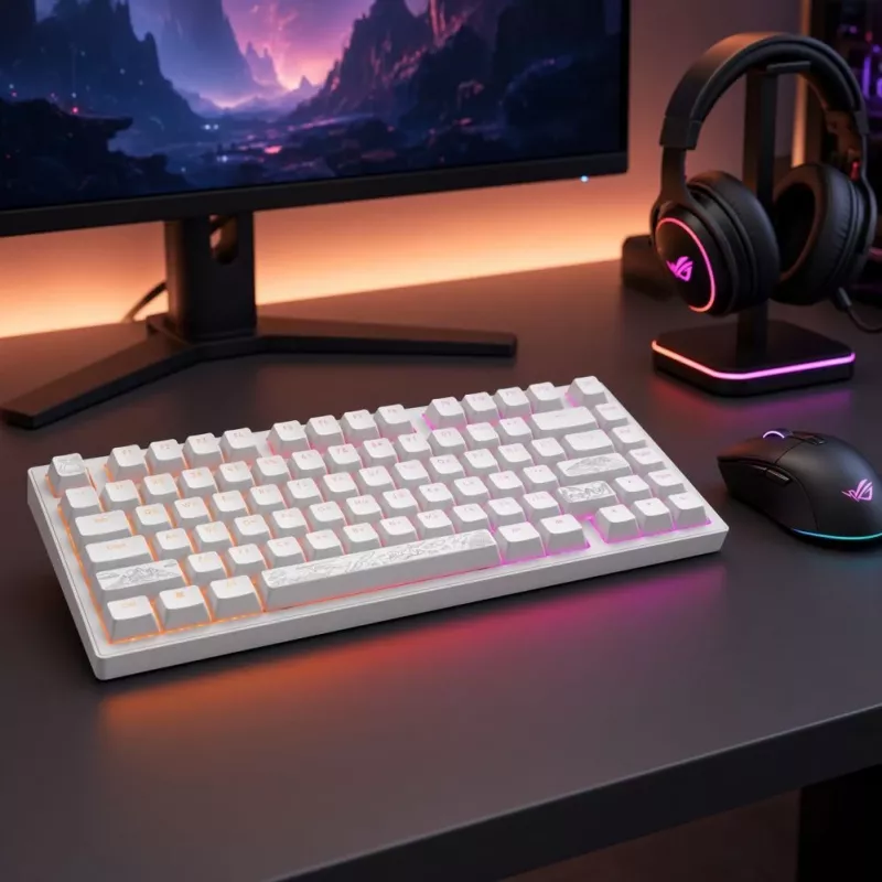 Dark Project Terra Nostra G3MS Moonstone Switch, RU λευκό