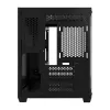 Darkflash C285MP Mid-Tower κουτί PC, πλαϊνό από σκληρυμένο γυαλί, ATX, Μαύρο