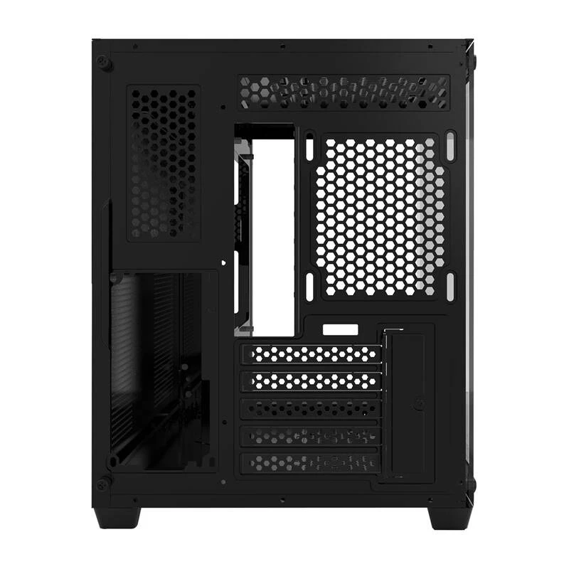Darkflash C285MP Mid-Tower κουτί PC, πλαϊνό από σκληρυμένο γυαλί, ATX, Μαύρο
