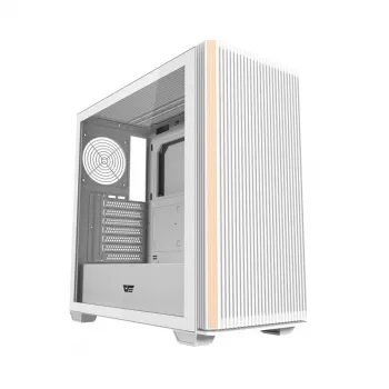 Darkflash DS900WS ATX Mid-Tower κουτί υπολογιστή, λευκό, Tempered Glass, χωρίς ανεμιστήρες