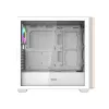 DARKFLASH DS900WS Mid Tower λευκό κουτί με 4 ανεμιστήρες ARGB