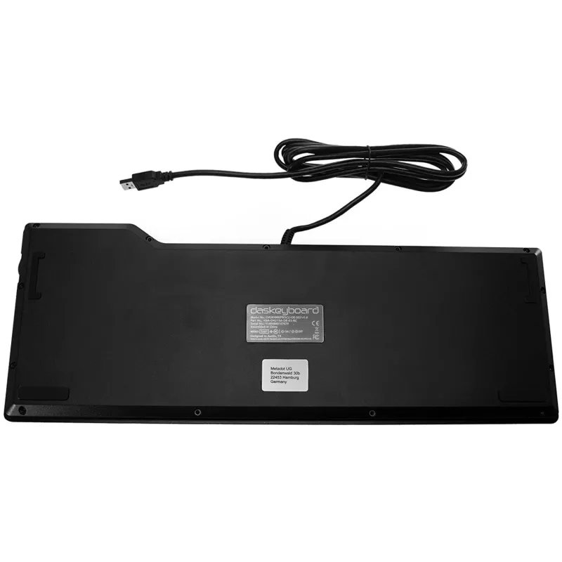 Das Keyboard 4 Professional Μηχανικό Πληκτρολόγιο, Γερμανικό Layout, Cherry MX Brown, Μαύρο