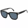 DAVID BECKHAM DB-7118-S-7C5 ανδρικό ορθογώνιο γυαλί ηλίου ασετάτ Havana καφέ 52mm