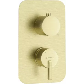 DEANTE Εξωτερικό στοιχείο για Mixer BOX - Πρόσοψη μπαταρίας μπανιέρας χωνευτής, Μαύρο ματ