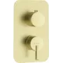 DEANTE Εξωτερικό στοιχείο για Mixer BOX - Πρόσοψη μπαταρίας μπανιέρας χωνευτής, Μαύρο ματ