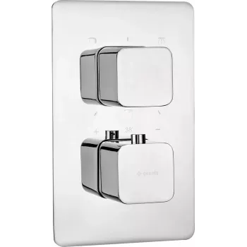 DEANTE Εξωτερικό στοιχείο για Thermostat-BOX - Χρώμιο