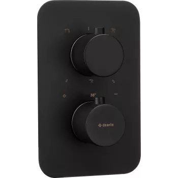 DEANTE εξωτερικό στοιχείο για Thermostat-BOX - γυαλισμένο χρώμιο
