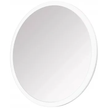 DEANTE μαγνητικός καθρέφτης καλλωπισμού με LED οπίσθιο φωτισμό - μεγέθυνση 5x, αδιαβάθμητο dimming, επαναφορτιζόμενος USB-C, λευκό