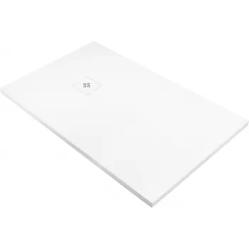 DEANTE Ορθογώνια ακρυλική λεκάνη ντους 80x120 cm λευκή γυαλιστερή