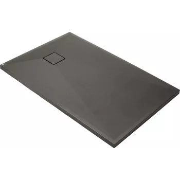DEANTE Ορθογώνια γρανιτένια λεκάνη ντους 100x70 cm Λευκό Αλπικό