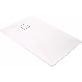 DEANTE Ορθογώνια λεκάνη ντους γρανίτη 120x80 cm ανθρακί γκρι