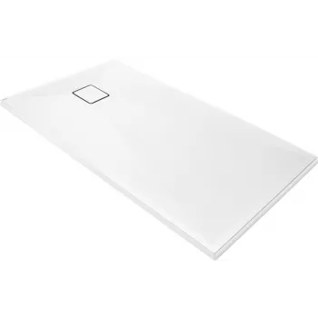 DEANTE Ορθογώνια γρανιτένια λεκάνη ντους 140x70 cm Ανθρακί