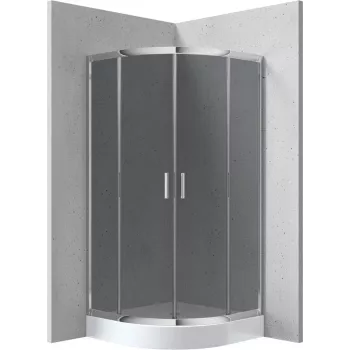 DEANTE Ημικυκλική Ντουσιέρα με Δίσκο Ντους 90x90 cm