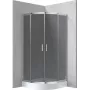 DEANTE Ημικυκλική Ντουσιέρα με Δίσκο Ντους 90x90 cm
