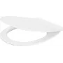 DEANTE Slim Κάθισμα τουαλέτας Soft-Close - Duroplast, Λευκό, Σχήμα D, Quick Release