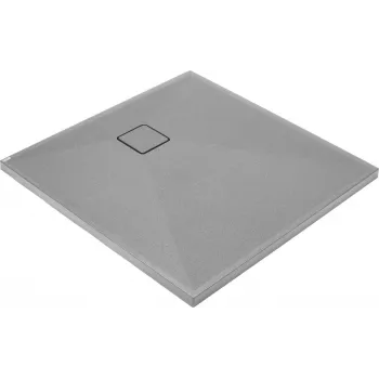 DEANTE Τετράγωνη ντουζιέρα γρανίτη 90x90 cm Ανθρακί