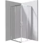DEANTE Τετράγωνη καμπίνα ντους 80x80 cm Σκελετός χρωμίου Διπλές συρόμενες πόρτες