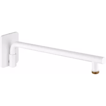 DEANTE Επιτοίχιο κινητό στόμιο ντους 400 mm Ματ Μαύρο