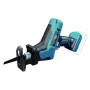 DEDRA Μπαταρίας Σπαθί Πριόνι Mini 18V 80mm Μέταλλο 6mm